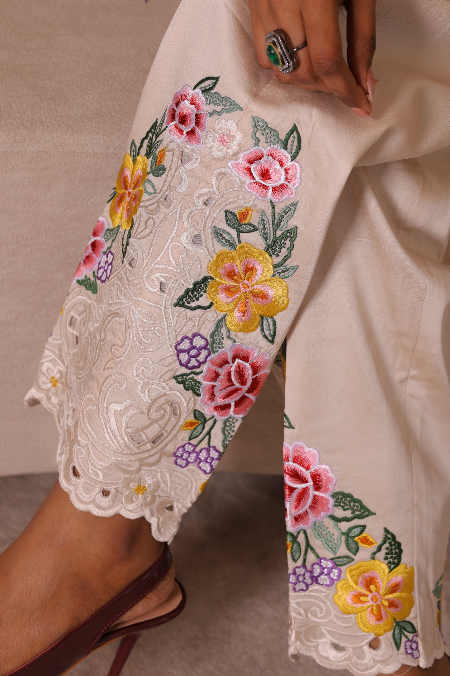 SATIN BLOSSOM CO-ORD SET