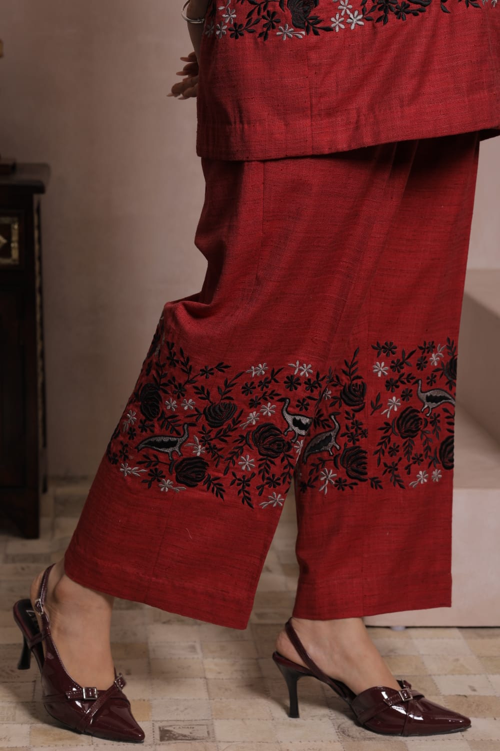 CRIMSON SPARROW CO-ORD SET
