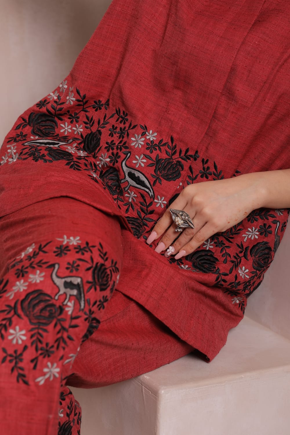 CRIMSON SPARROW CO-ORD SET