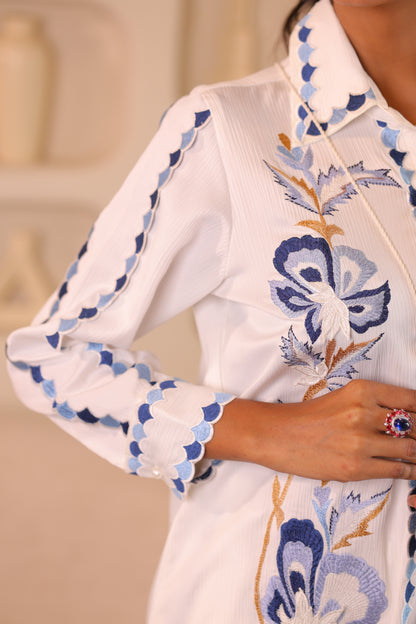 INDIGO PETALS CO-ORD SET