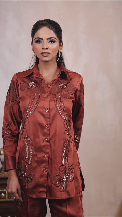 TERRACOTTA GRACE CO-ORD SET